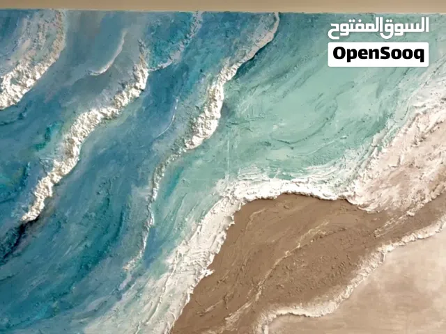 لوحة 3D رسم يدوي حجم cm90-120cm