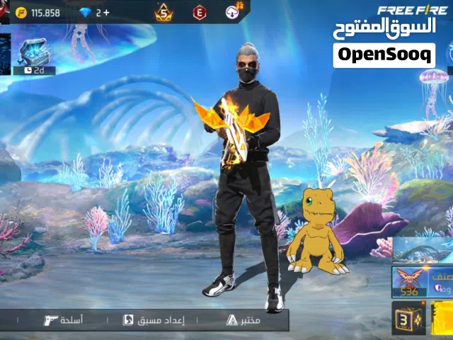 Free Fire Accounts and Characters for Sale in Irbid