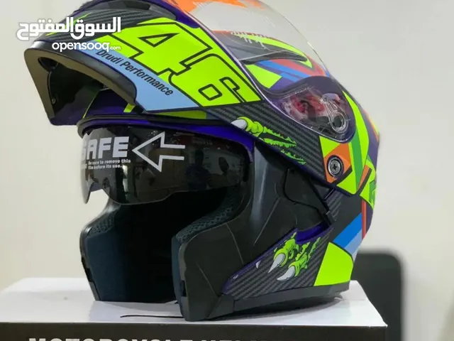 Helmets different brands dot approved