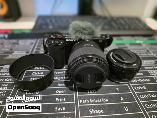 Sony ZV-E10 Mirrorless Camera – Like New (With Sony wireless shooting Grip and Accessories)