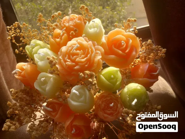 بوكيه شمع خريفي