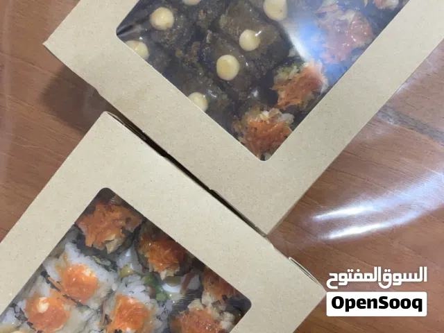 سوشي دجاج وتونة مقلي