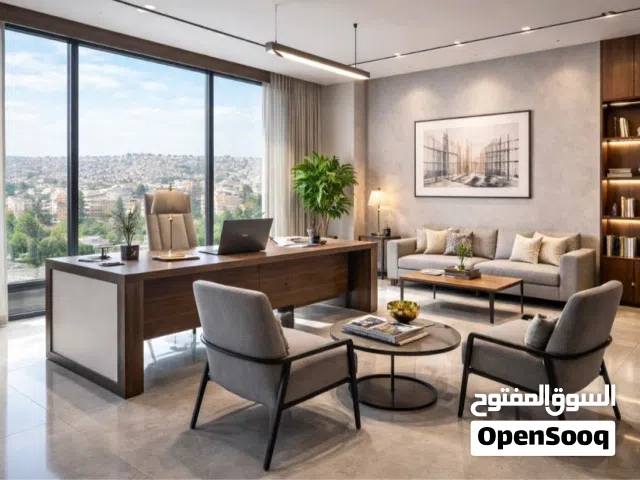 مكتب للايجار مساحة 225 م تشطيب سوبر ديلوكس