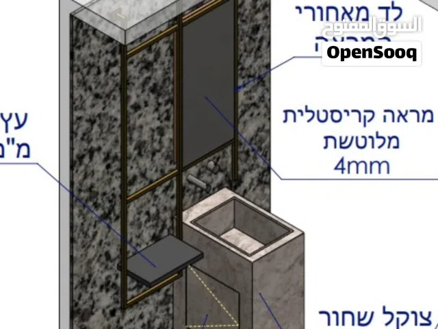 علاقات ديكور حمام  ستانلس ستيل