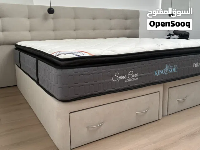 سرير King Koil مقاس 200×200 مع مرتبة Spine Care Pillow Top