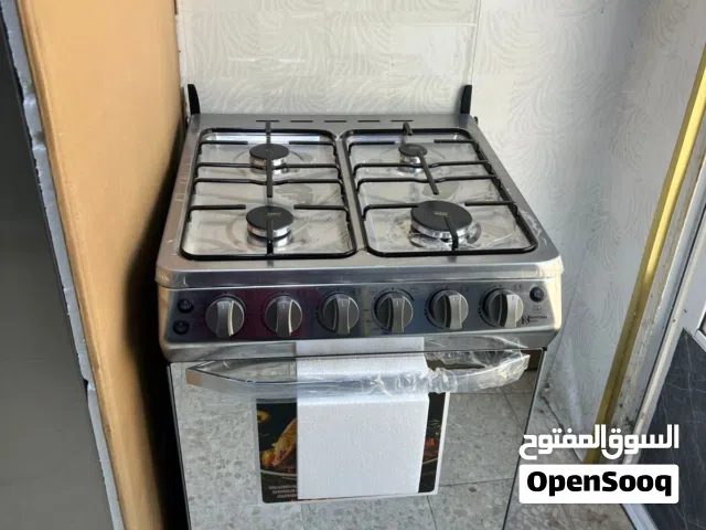 غاز ناشونال 60 سم فل سفتي ستيل بسعر حرق