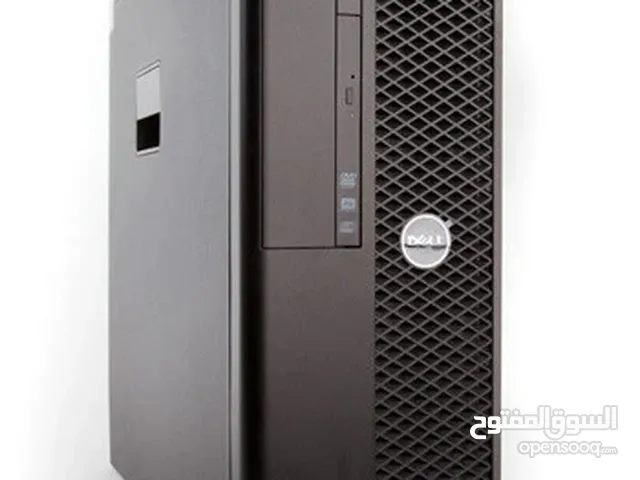 جهاز ووركستيشن Dell Precision T3600 - رام 32 جيجا، للأعمال الهندسية وللمصممين وللأعمال المكتبية