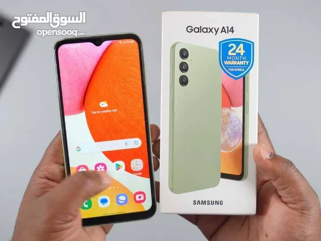 Samsung A14  فيتنامي مختوم  الشاشة: 6.6 بوصة - 90 هرتز   لذاكرة: 128 جيجابايت  الرام: 6 جي