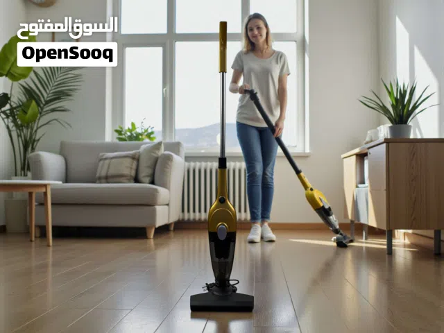 نظافة أقوى... بلمسة واحدة مكنسة Embleme 2×1 تجمع بين القوة والمرونة في جهاز واحد.