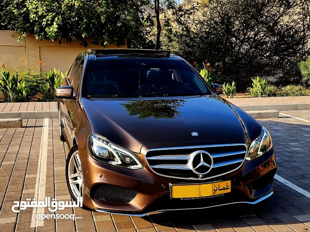 MERCEDES E300 AMG 2014 FULL OPTION  (OMAN ZAWAWI GCC CAR)