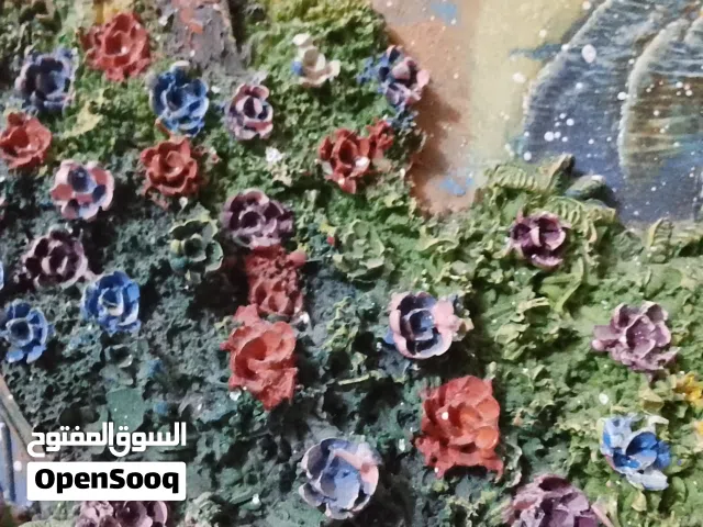 برواز من الجبصين برسمات بارزه 3d