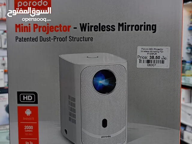 Porodo Mini Projector Wireless Mirroring