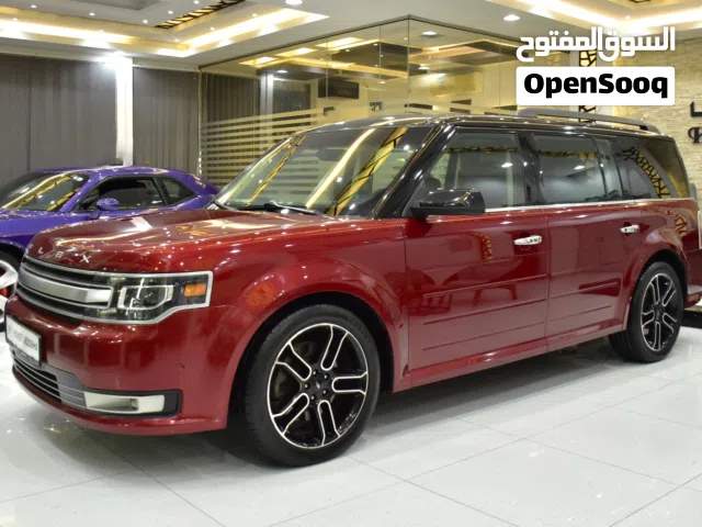 Ford Flex Limited ( 2015 Model ) in Red Color GCC Specs