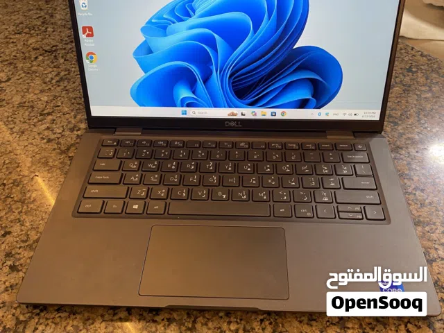 Dell latitude 7420 ديل لاتيتيود كاربون فايبر  حجم مناسب للتنقل  جهاز قوي و سريع  بحالة الوكالة