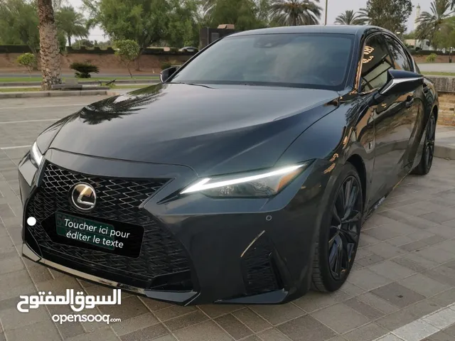أقـــراء التــفاصــيل   لكزس  IS 350  F موديل 2022 السياره دفريشن  بحاله ممتازه .نظيفه  جدا