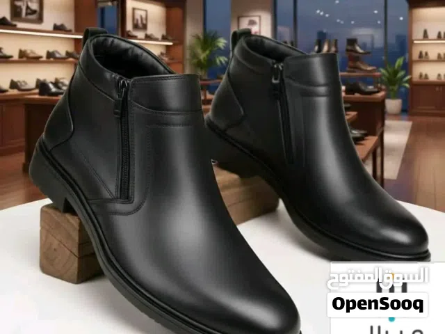 هااااف بوووت جلد طبيعي  المقاسات المتوفره 41-46