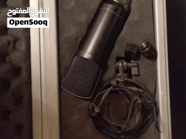 عدة تسجيل استوديو منزلي كاملة مايك كوندنسر + Shure X2u + 2 ستاند + عازل صوت + ملحقات
