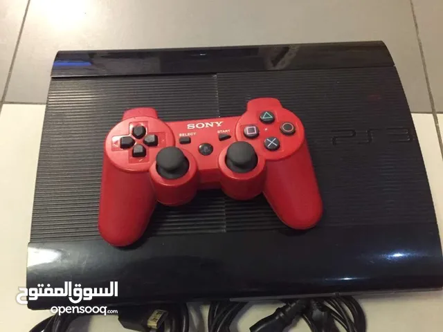 PlayStation 3 for sale with all accessories, along with the Red Dead game disc