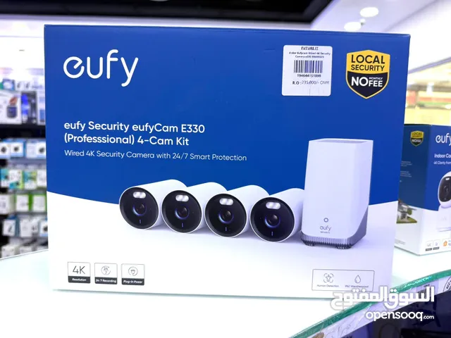 EufyCam E330 Add-On Outdoor Security Camera, 4K Resolution, 24/7 Recording