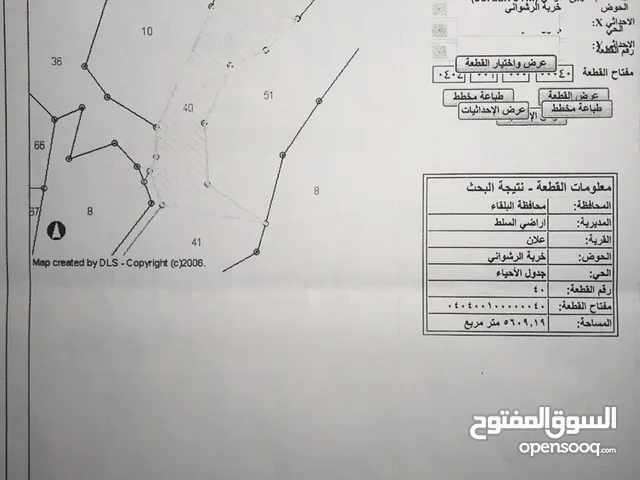 Farm Land for Sale in Salt A'llan