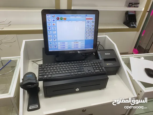 جهاز كاشير مع ملحقاته للبيع