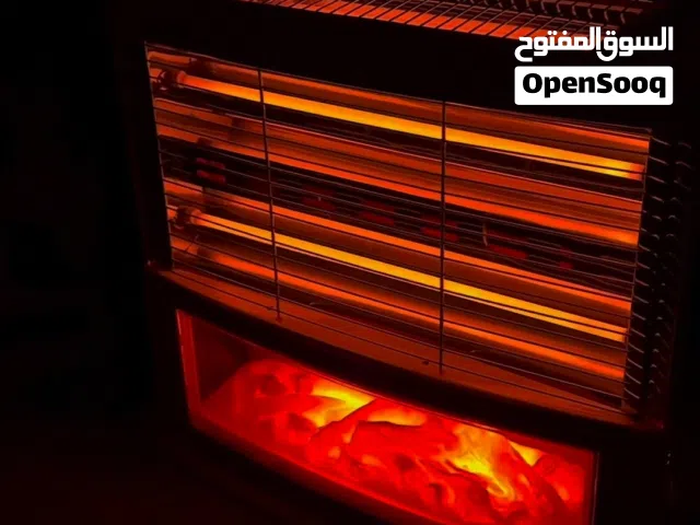 صوبة كوارتز كهربائية بشكل مدفأة نار