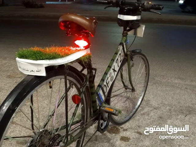بسكليت جنط 27 مستعمل كوشوكتين جداد وبكره وجنزير جداد السعر