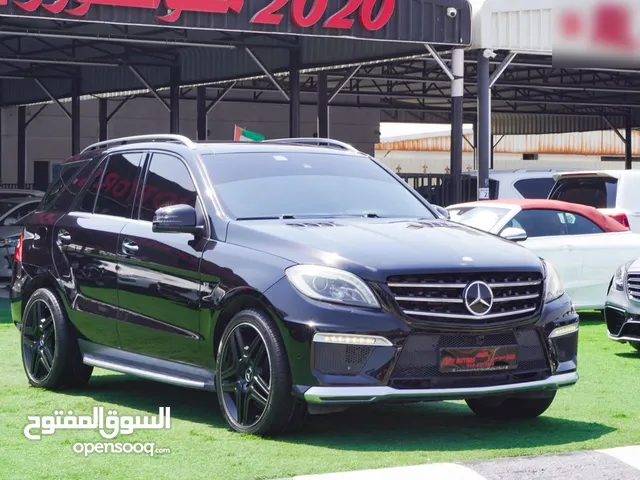 IN GOOD CONDITION:MERCEDES BENZ ML63 AMG 2015 - 5.5LITER ,TWINTURBO V8 ENGINE -GCC SPECIFICATION