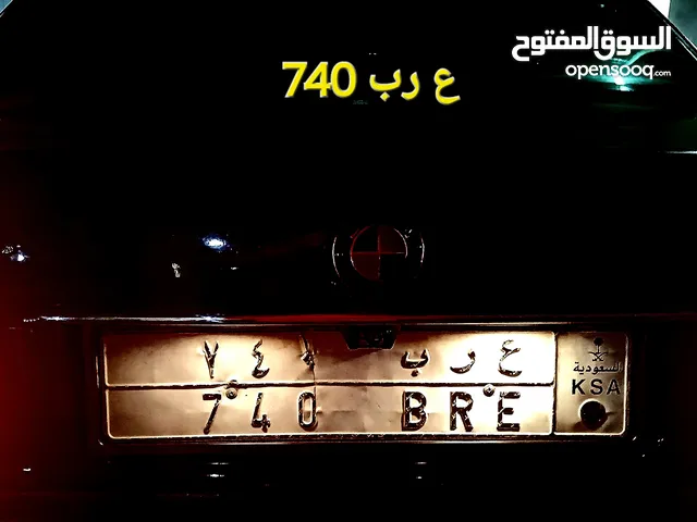 بيع لوحه مميزه bmw 740il 1997