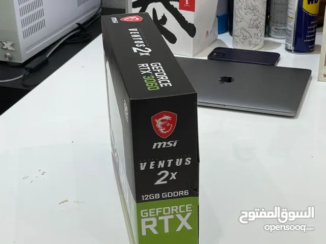 RTX 3060 MSI 12GB 2 fan overlock