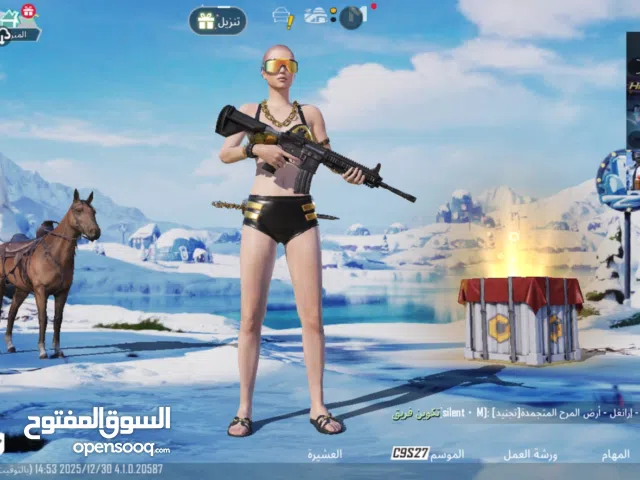 للبيع حساب ببجي لفل 78