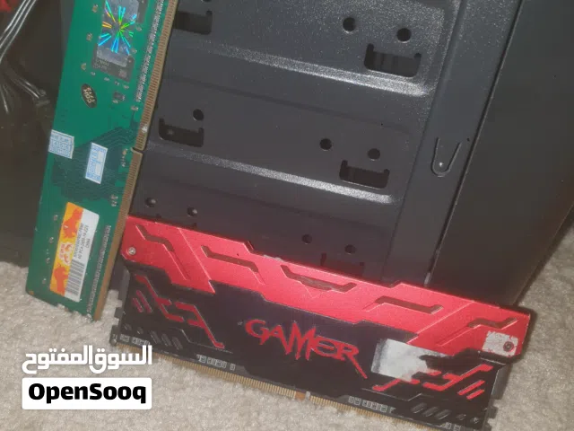 رامddr4 (2×4)8 رام واحدذRGPوثاني عادي بيع مع بعض فقط