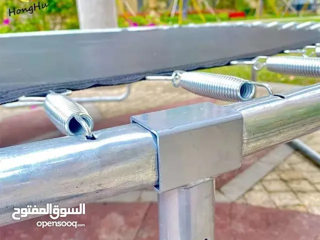 ترامبولين 14 قدم نظام تي اصلي ثقيل جديد بالكرتونه سعر حرق