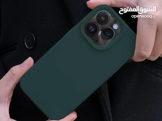 كفر ايفون 15برو ماكس iphone 15 pro max بلون اخضر غامق