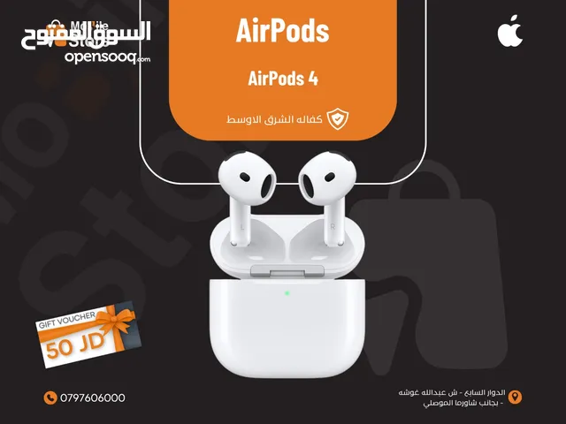 APPLE AIR PODS 4 NEW / سماعه ابل ايربودس 4 الجديده