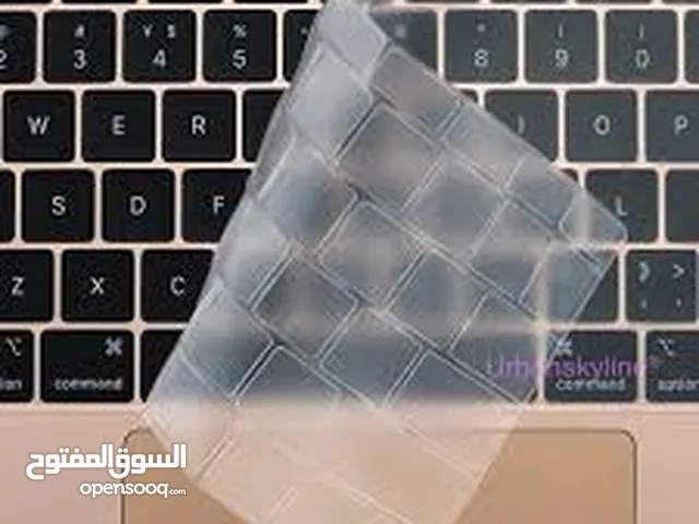 واقي لحماية لوحة مفاتيح ابل بالوان مختلفه لكافة انواع لاب توبات ابل انجليزي و عربي
