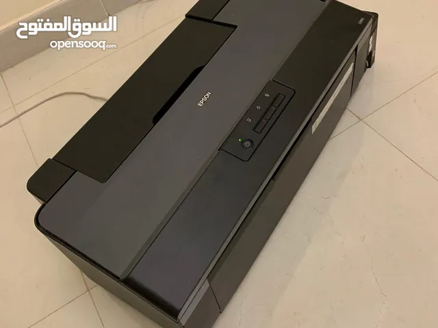 طابعة Epson L1300 شبه جديده تطبع A3 و A4 ملون