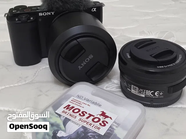 Sony ZV-E10 Mirrorless Camera for Sale - Sony 50mm Portrait Lens, 16-55mm Kit Lens, ND Filter