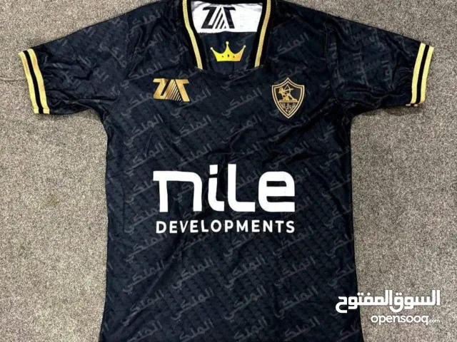 تيشرت الزمالك 2025 الملكى الاسود