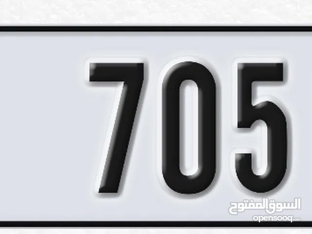 Dubai Special car plate J70510