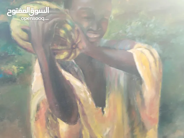 لوحة رسم زيتي واقعي (Oil Painting - Realism Style)