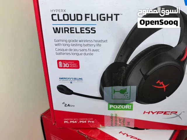 سماعة HyperX Cloud Flight Wireless استمتع بحرية اللعب بدون أسلاك مع سماعة HyperX Cloud Flight Wirele