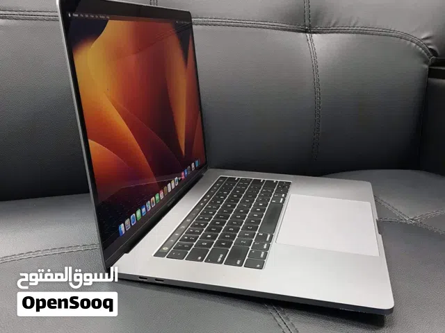 macbook pro core i9 + ram 32GB + 1TBssd   اعلى مواصفات للمصميمن والمهندسين graphics