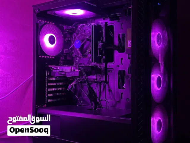 بيسي PC كمبيوتر For Sell الزجاج حق الكيس مكسور !! البيسي يشغل كل شي ، .