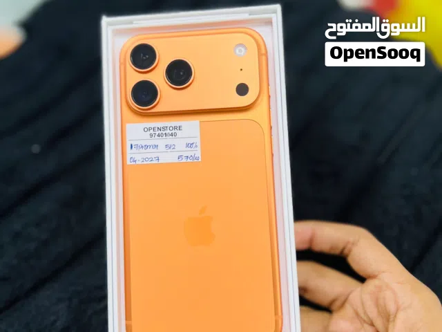 iPhone 17 pro max -512 GB - Super working device- warranty 4/27 - Box piece