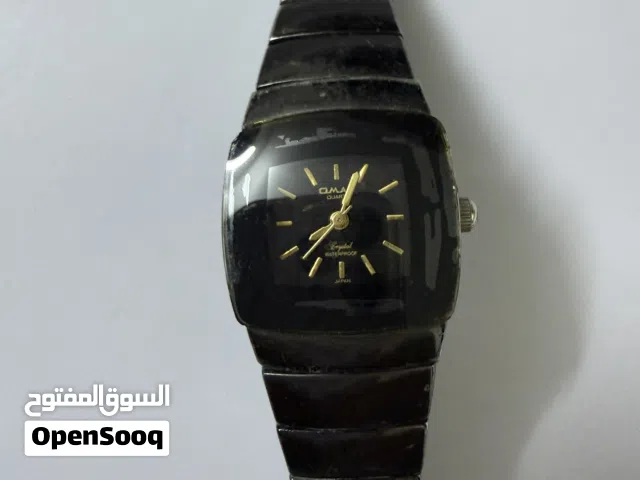 ساعة اومكس شغالة بحالة ممتازة ياباني اصلي