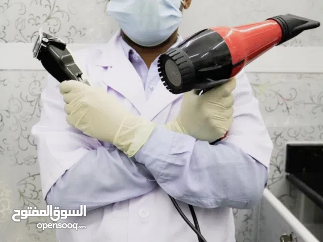 محل حلاقة بادواته للبيع والعمال دخل ثابت بدون تعب