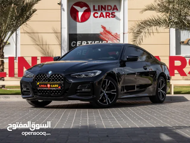 BMW 420i M-Sport 2021 GCC under Agency Warranty with Flexible Down-Payment.