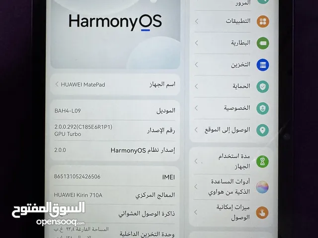 huawei matepad bah4-l09 128GB wifi + sim