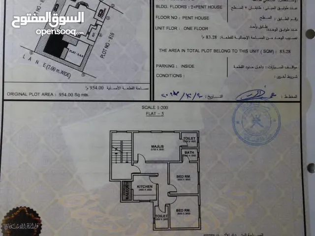 101 m2 3 Bedrooms Apartments for Sale in Muscat Al Maabilah